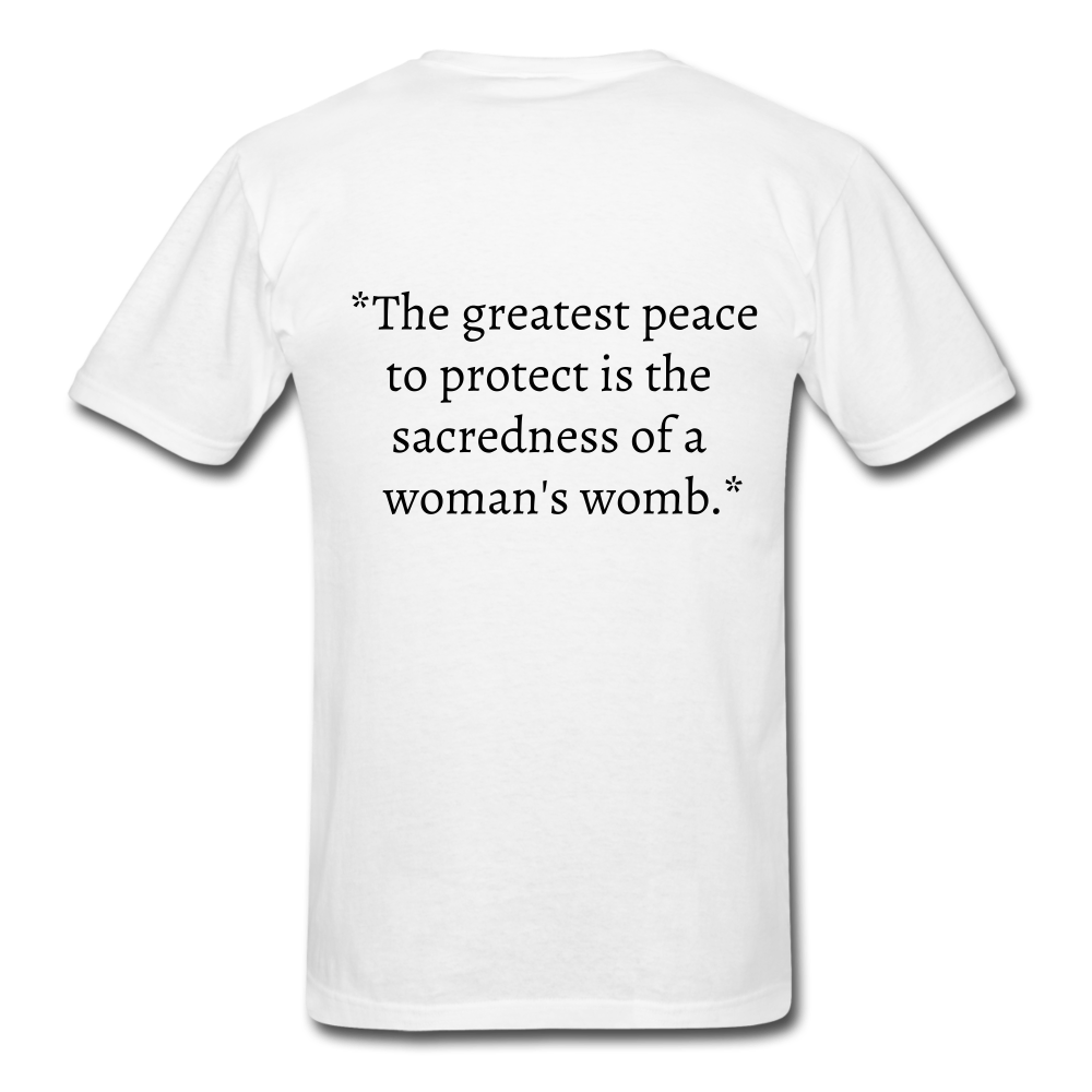 Protect Your Peace T-Shirt - Black - white