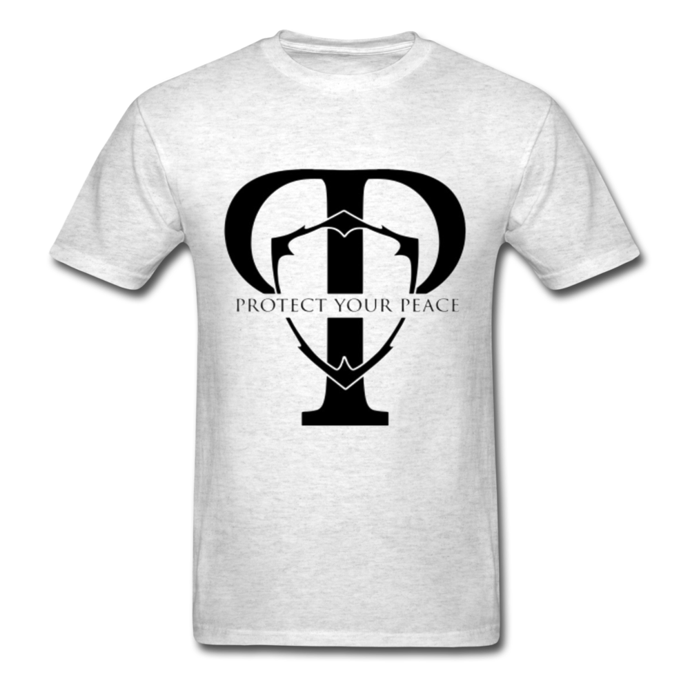 Protect Your Peace T-Shirt - Black - light heather gray