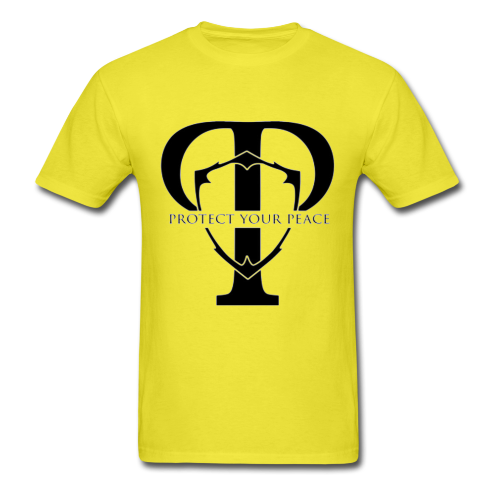 Protect Your Peace T-Shirt - Black - yellow