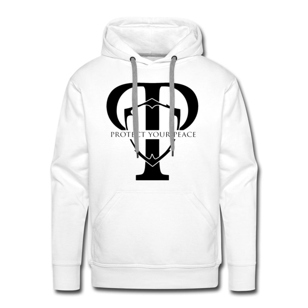 Protect Your Peace Premium Hoodie - Black - white