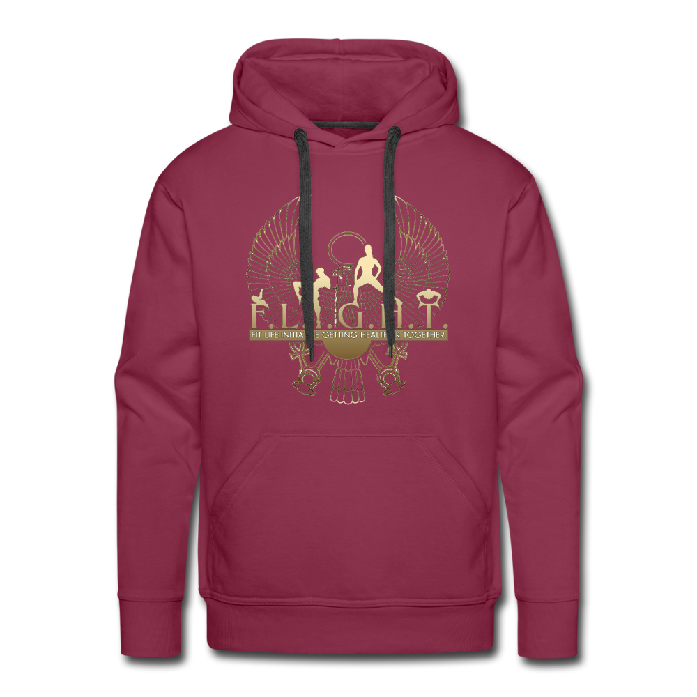 F.L.I.G.H.T. Project Premium Hoodie - burgundy
