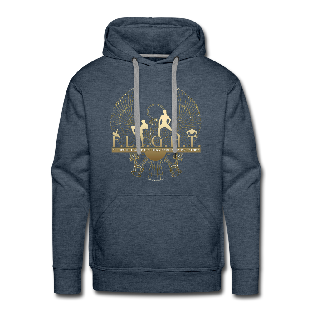 F.L.I.G.H.T. Project Premium Hoodie - heather denim