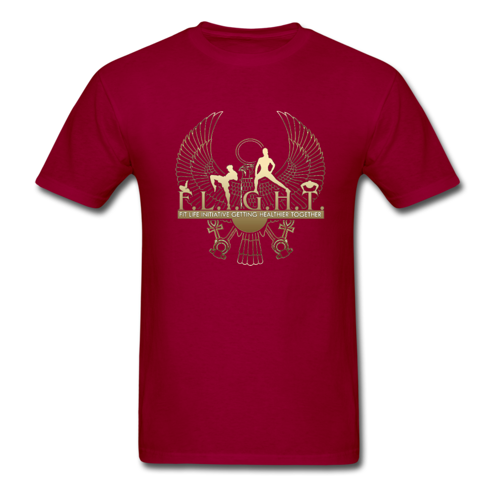 F.L.I.G.H.T. Project Men's Tee - dark red