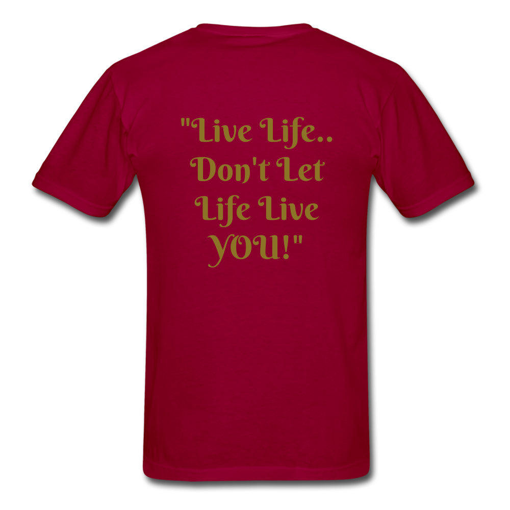F.L.I.G.H.T. Project Men's Tee - dark red