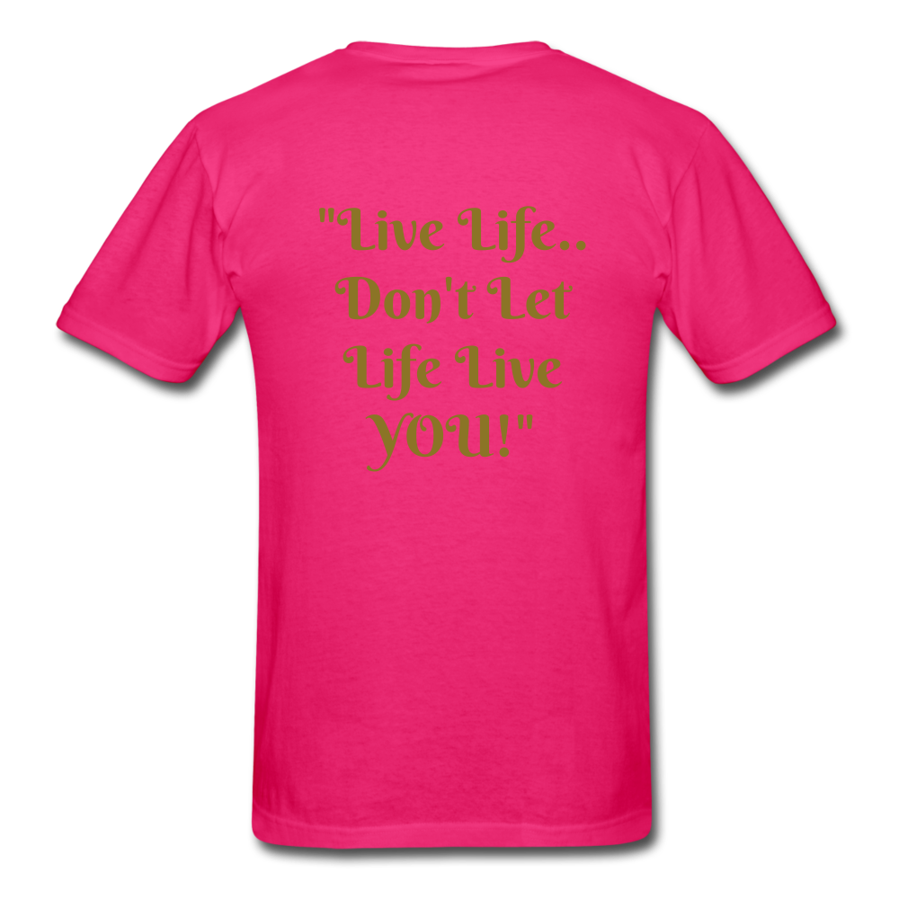 F.L.I.G.H.T. Project Men's Tee - fuchsia