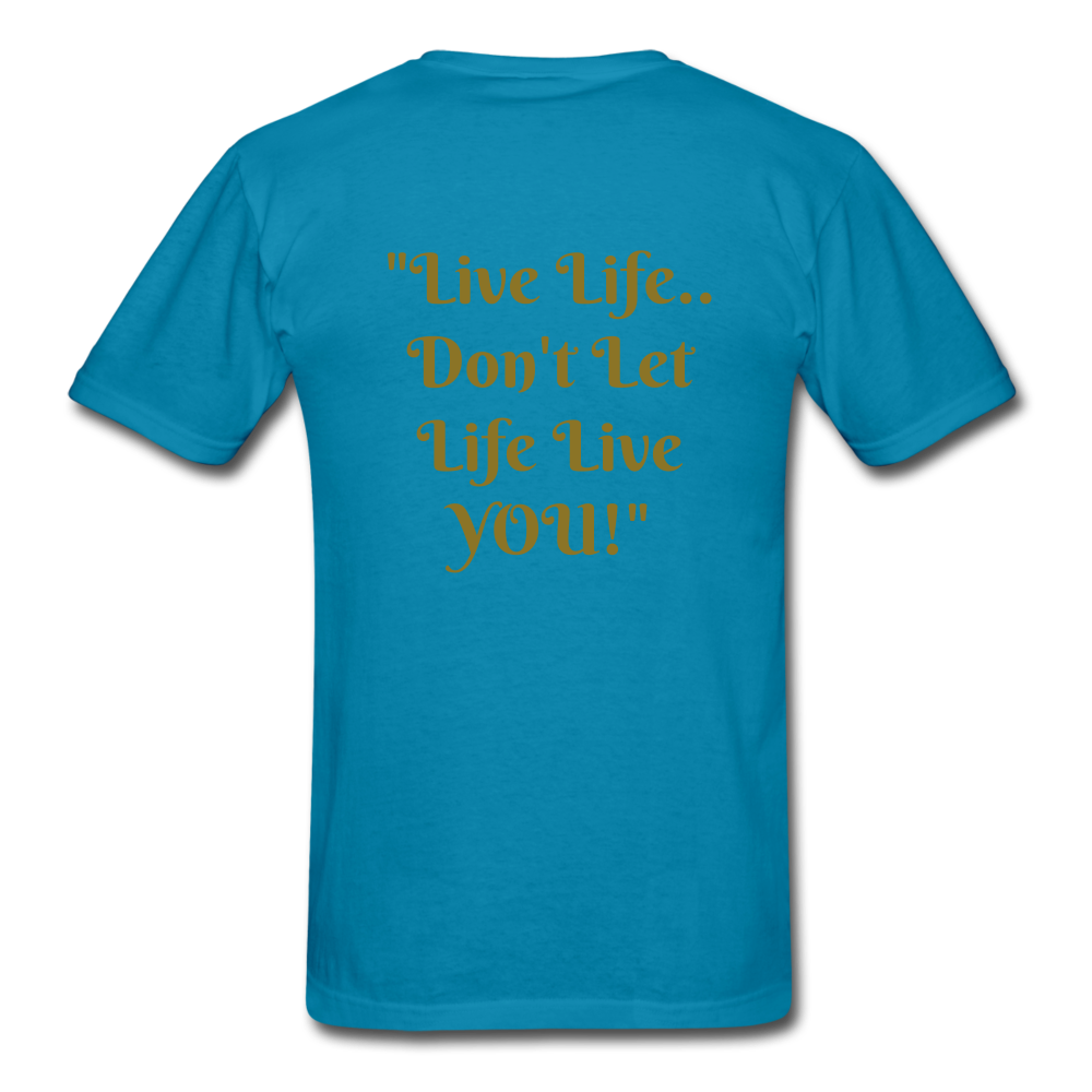 F.L.I.G.H.T. Project Men's Tee - turquoise