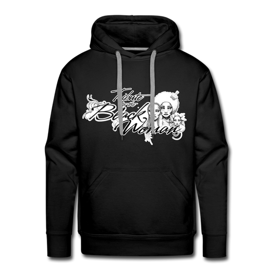 "Tribute to the Black Woman" Men's Hoodie - black