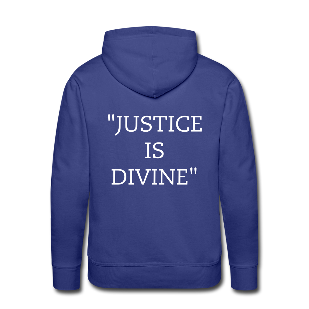 "Tribute to the Black Woman" Men's Hoodie - royal blue