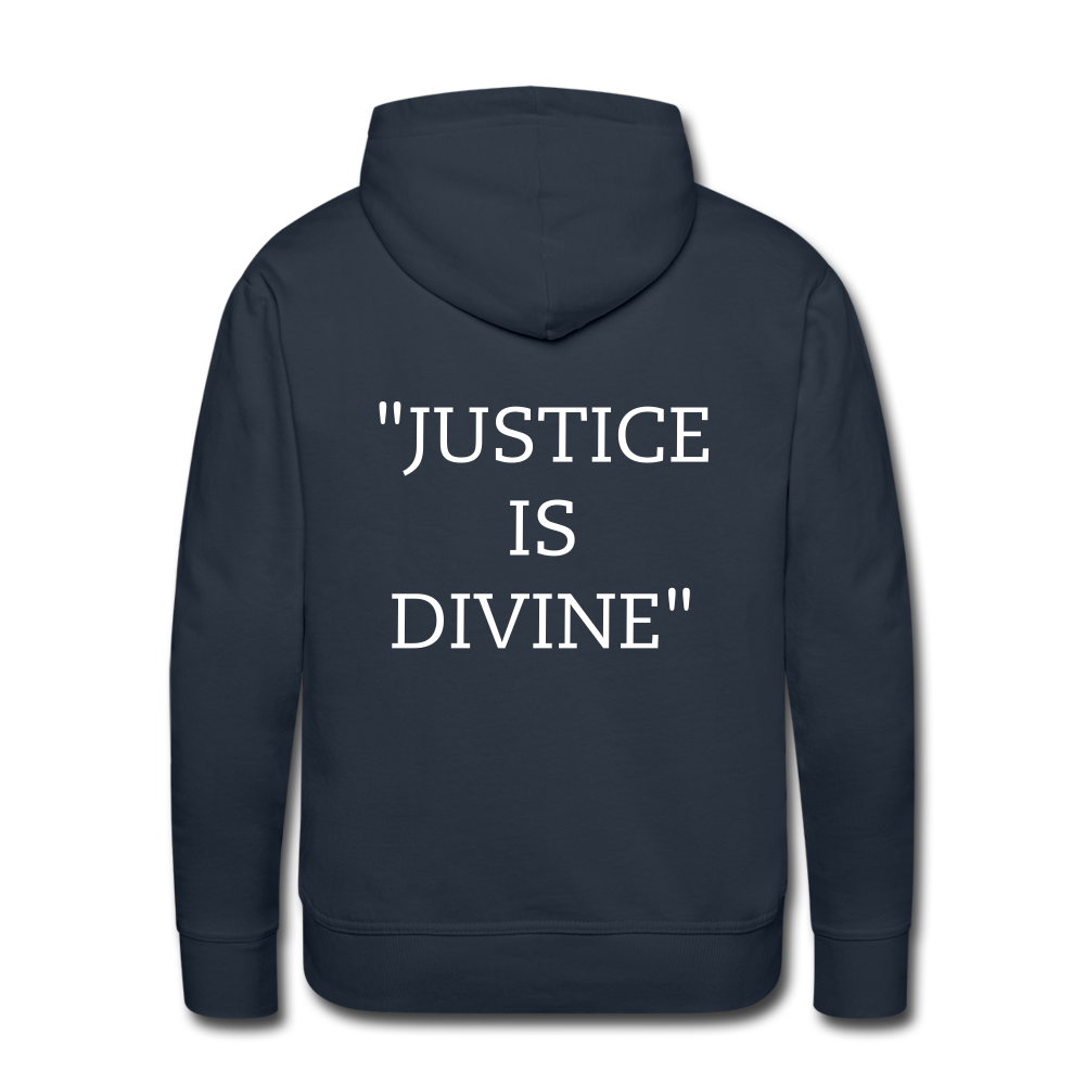 "Tribute to the Black Woman" Men's Hoodie - navy