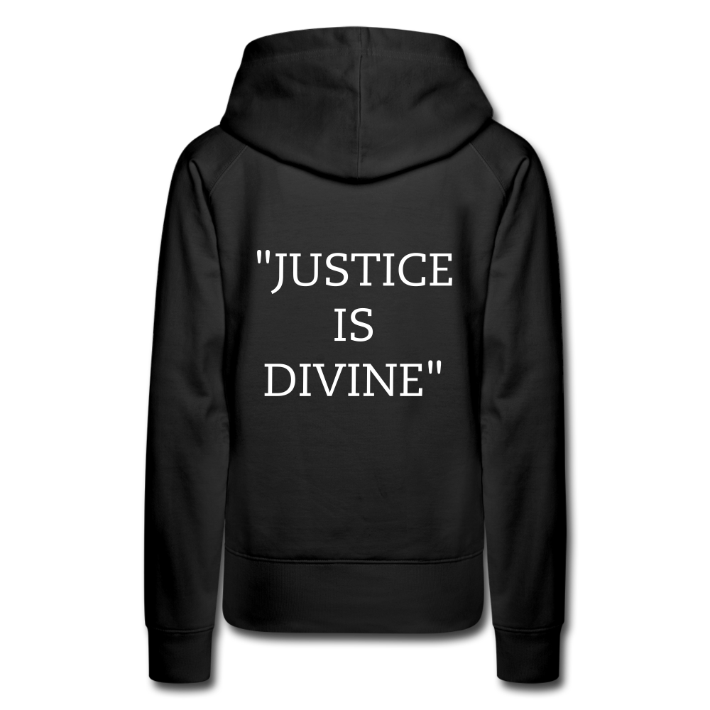 "Tribute to the Black Woman" Women's Hoodie - black