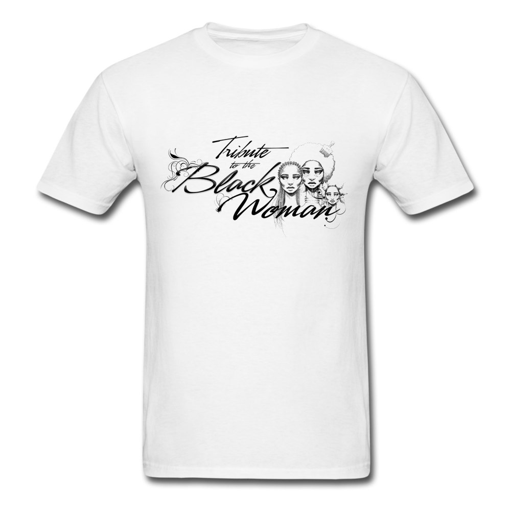 "Tribute to the Black Woman" Unisex Tee - white