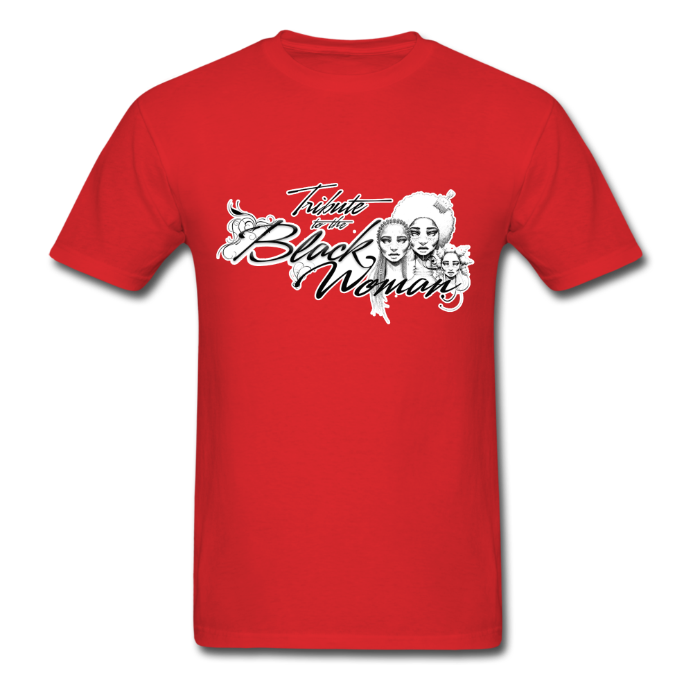 "Tribute to the Black Woman" Unisex Tee - red