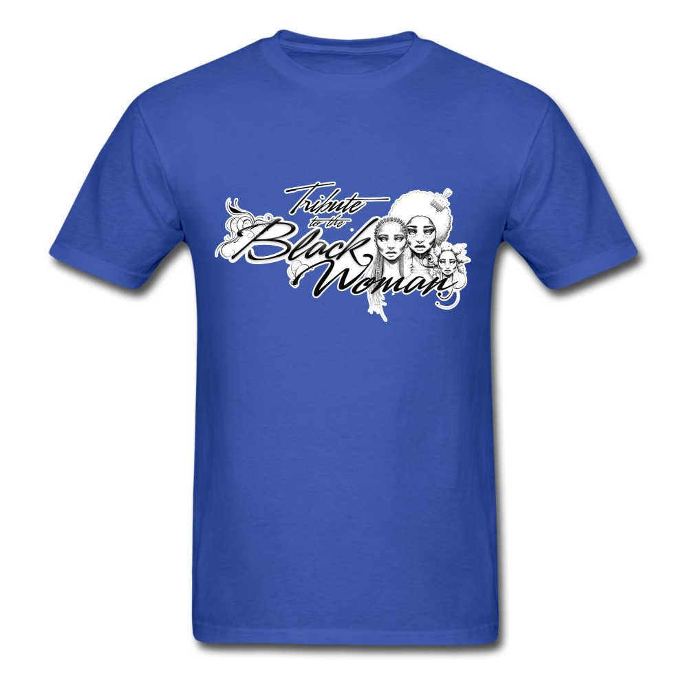 "Tribute to the Black Woman" Unisex Tee - royal blue