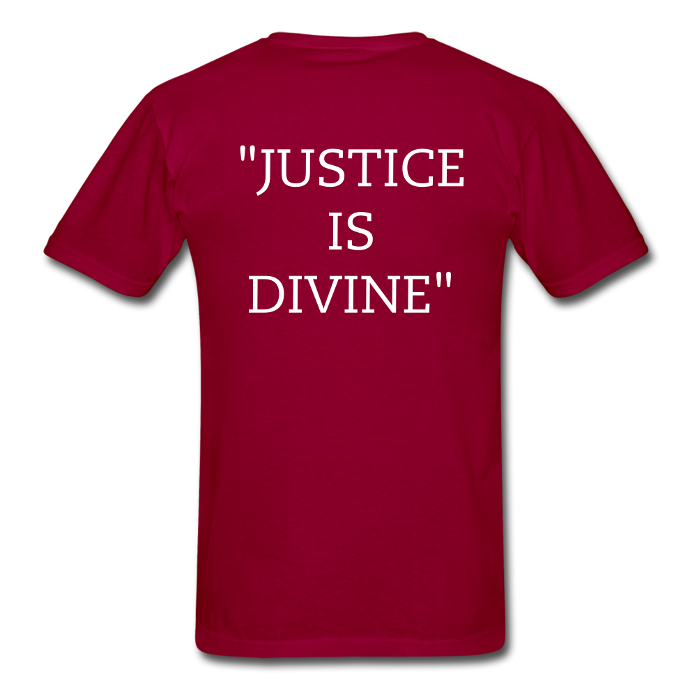 "Tribute to the Black Woman" Unisex Tee - dark red