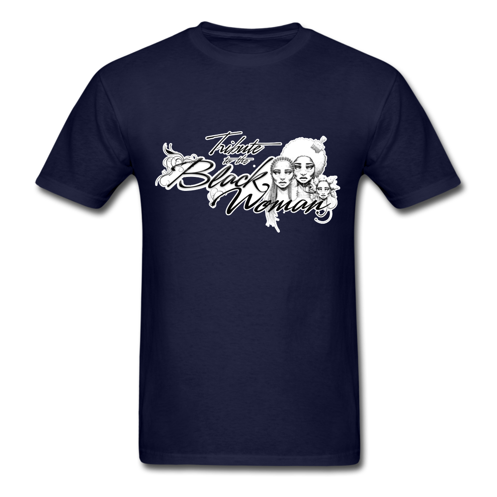 "Tribute to the Black Woman" Unisex Tee - navy