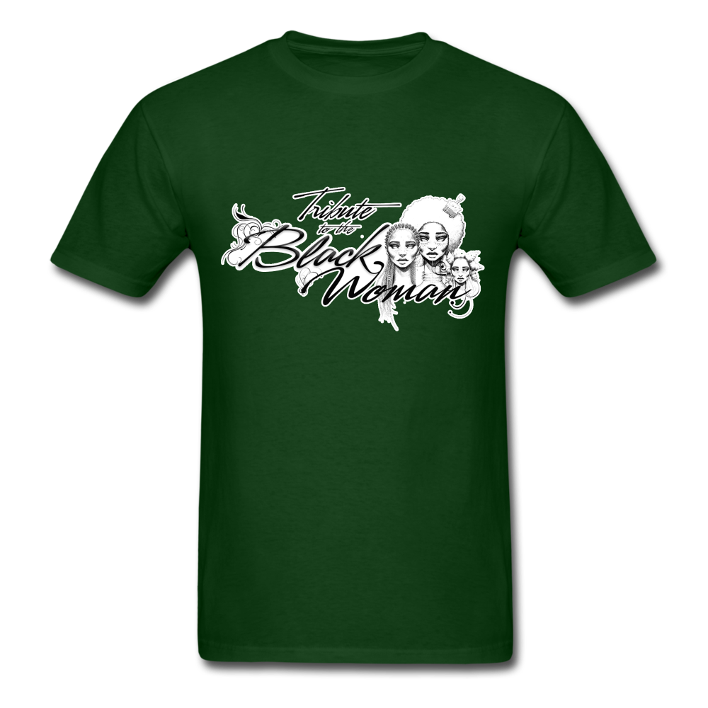 "Tribute to the Black Woman" Unisex Tee - forest green