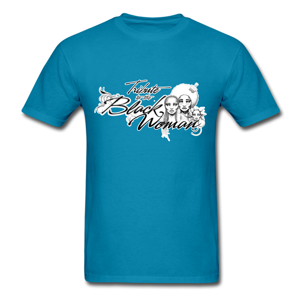 "Tribute to the Black Woman" Unisex Tee - turquoise
