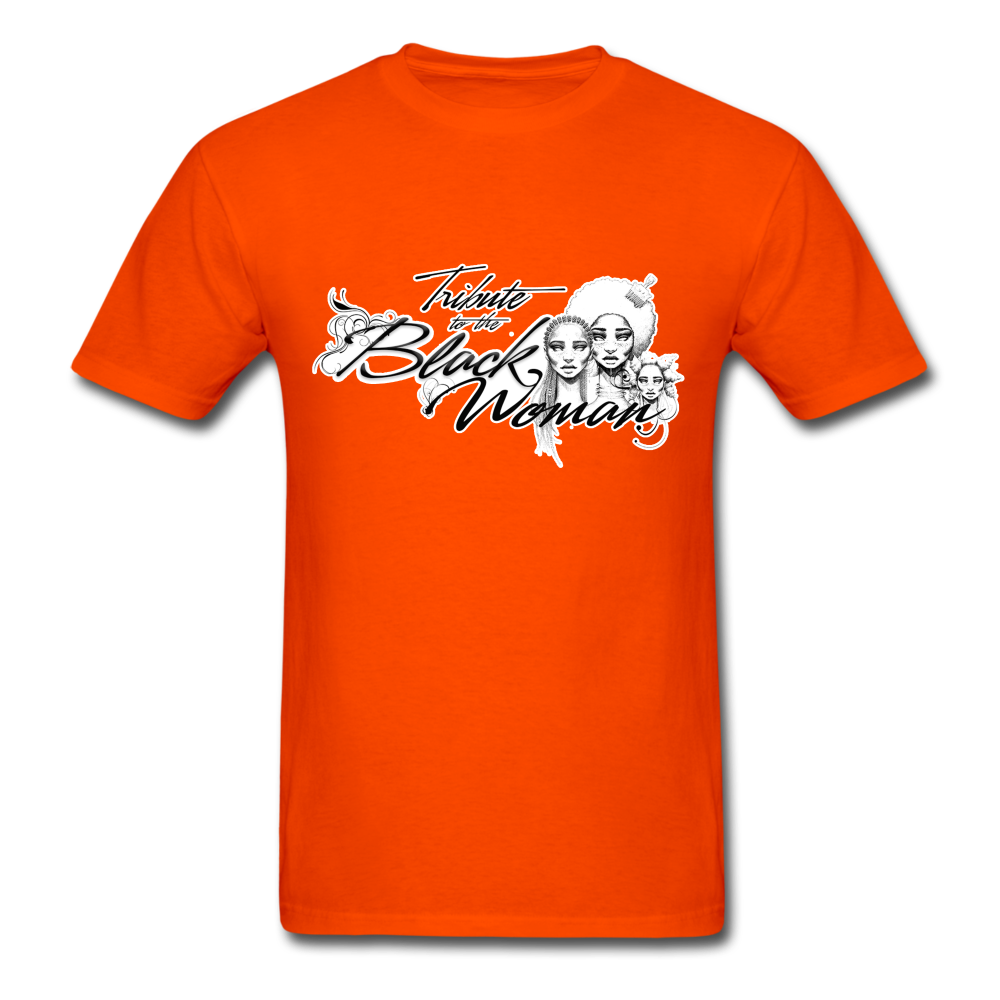 "Tribute to the Black Woman" Unisex Tee - orange