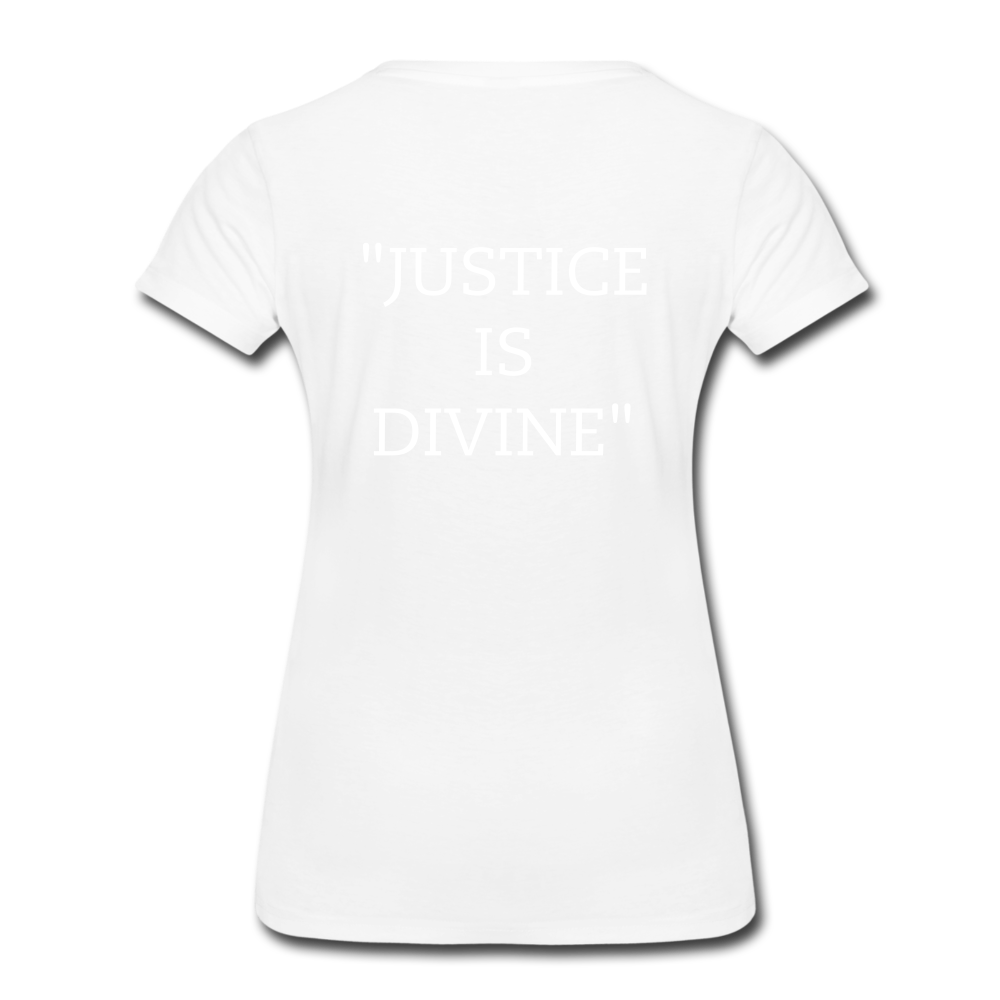 "Tribute to the Black Woman" Women's Tee - white