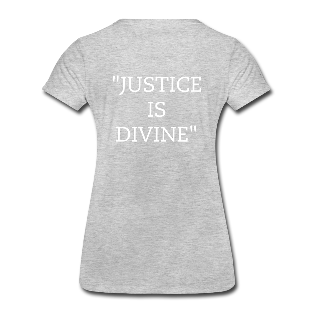 "Tribute to the Black Woman" Women's Tee - heather gray