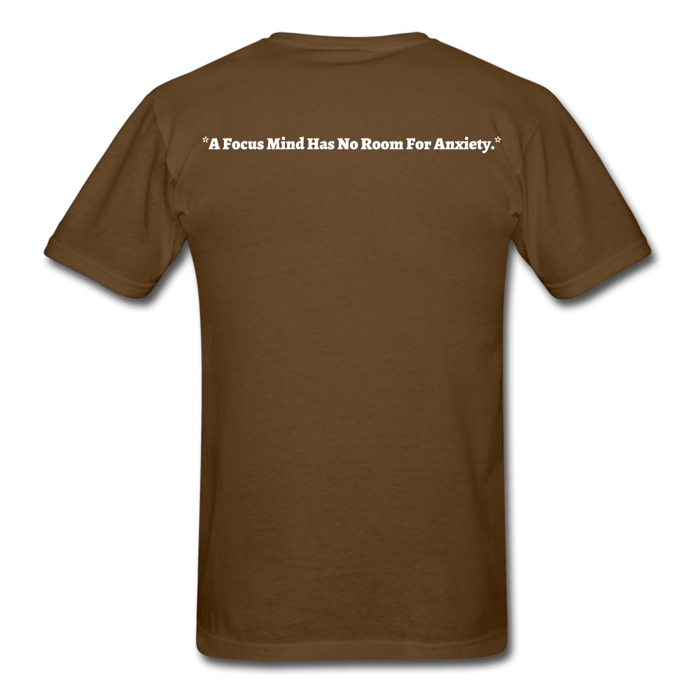 Wrath of God Unisex Tee -White Logo - brown