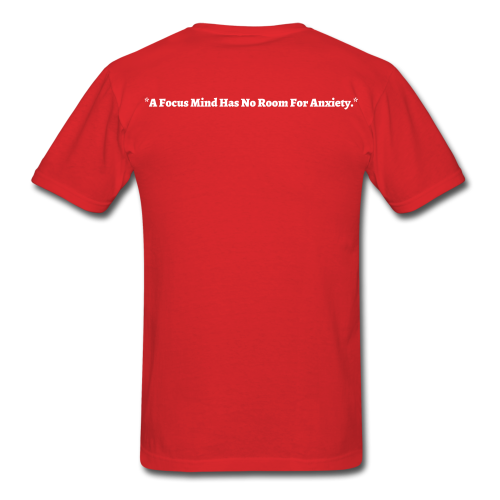 Wrath of God Unisex Tee -White Logo - red
