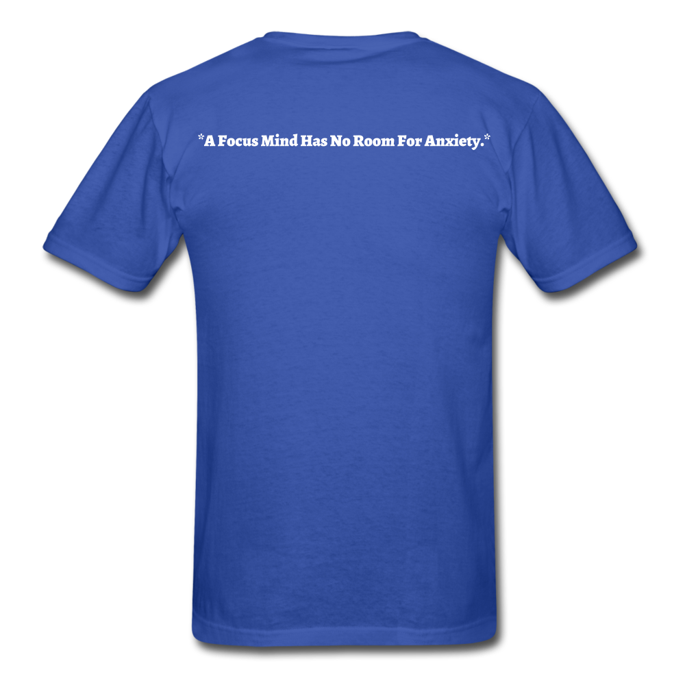 Wrath of God Unisex Tee -White Logo - royal blue