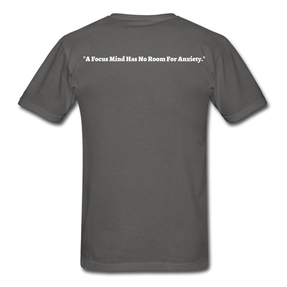 Wrath of God Unisex Tee -White Logo - charcoal