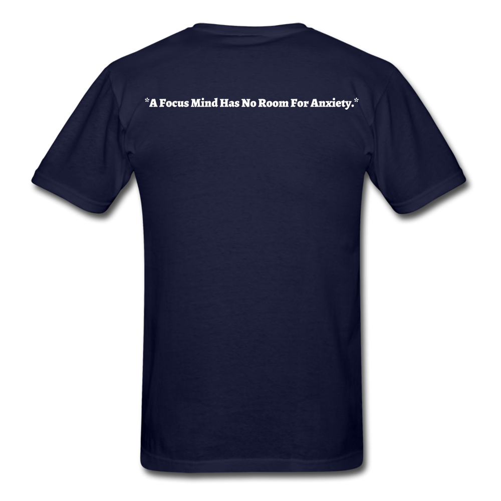 Wrath of God Unisex Tee -White Logo - navy