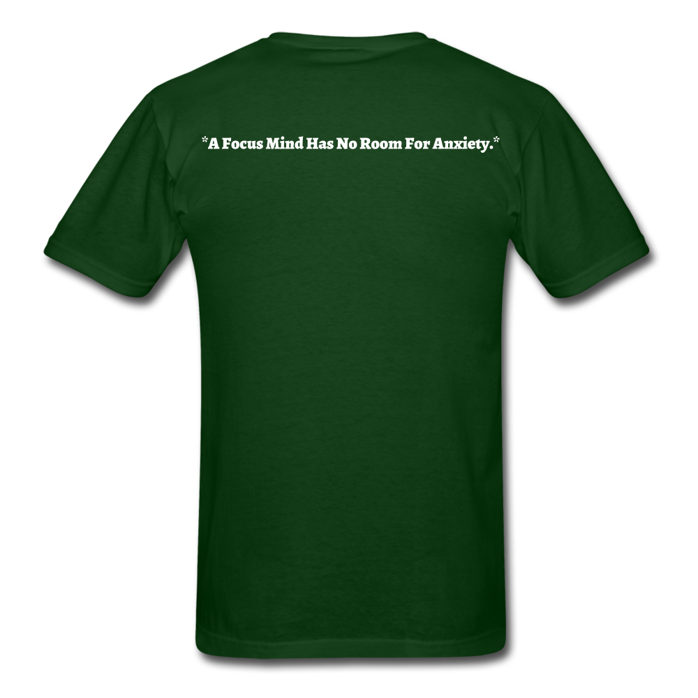 Wrath of God Unisex Tee -White Logo - forest green