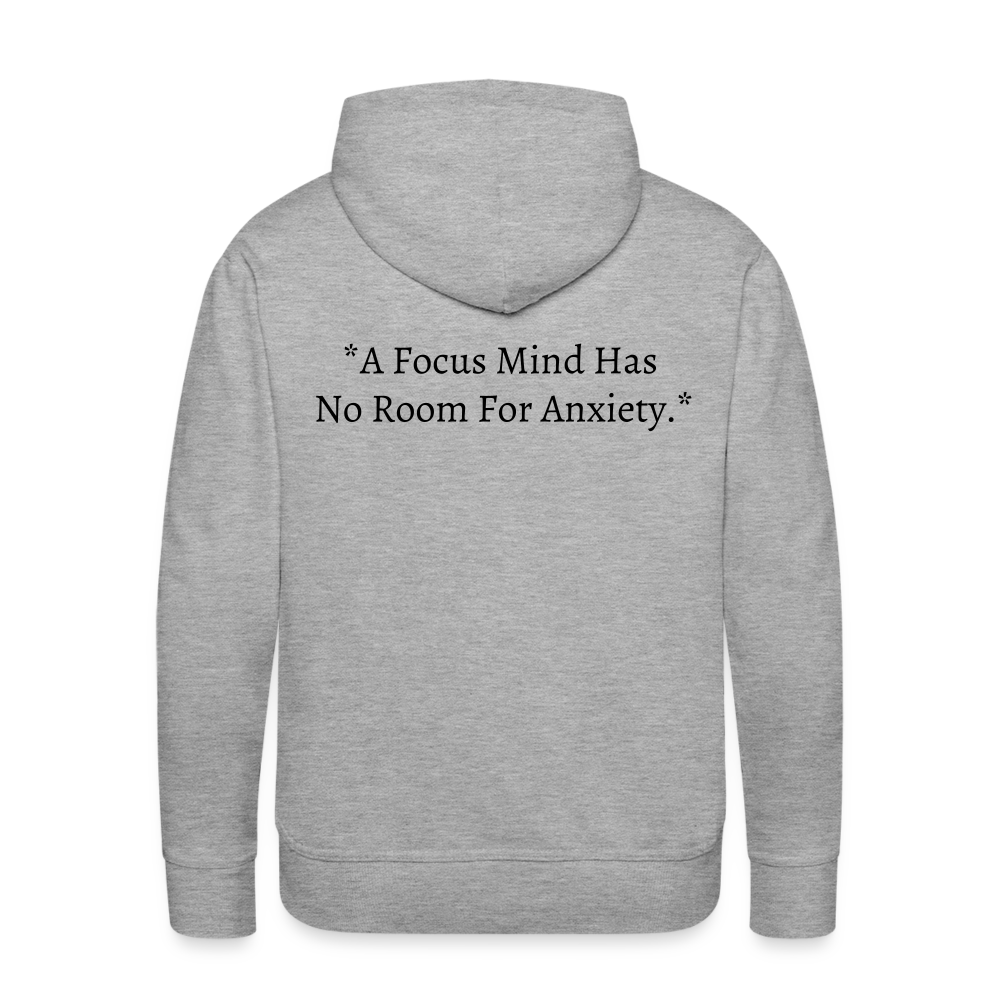 "Wrath of God" Premium Hoodie - White - heather grey