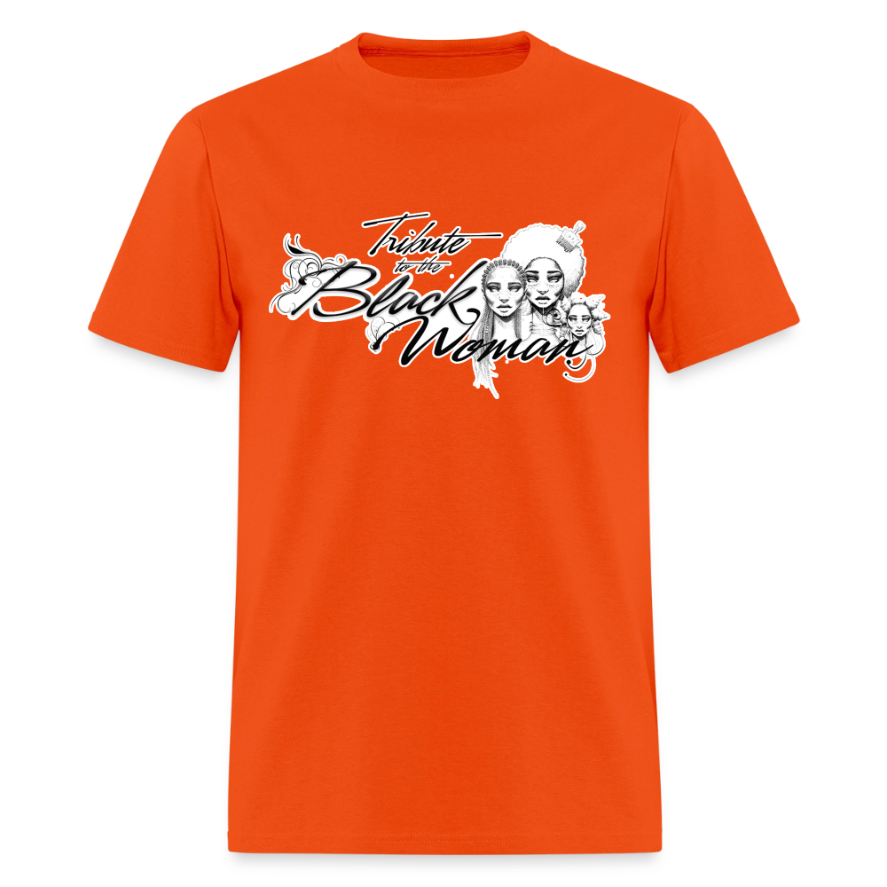 "Tribute to the Black Woman" Unisex Tee - orange