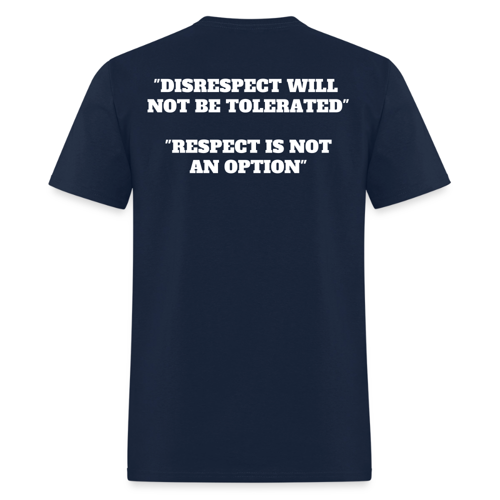 Panther Protection Men's Tee - White Logo - navy