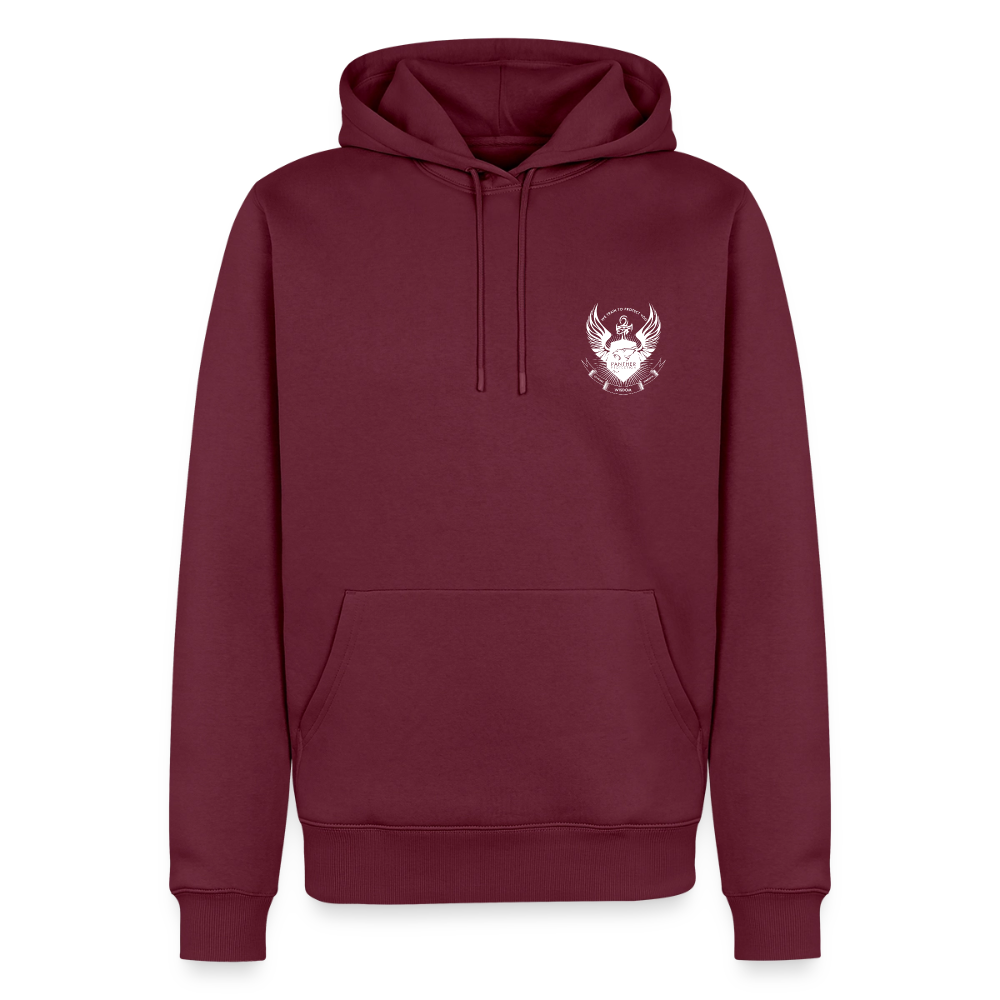 Panther Protection Hoodie - Black - burgundy