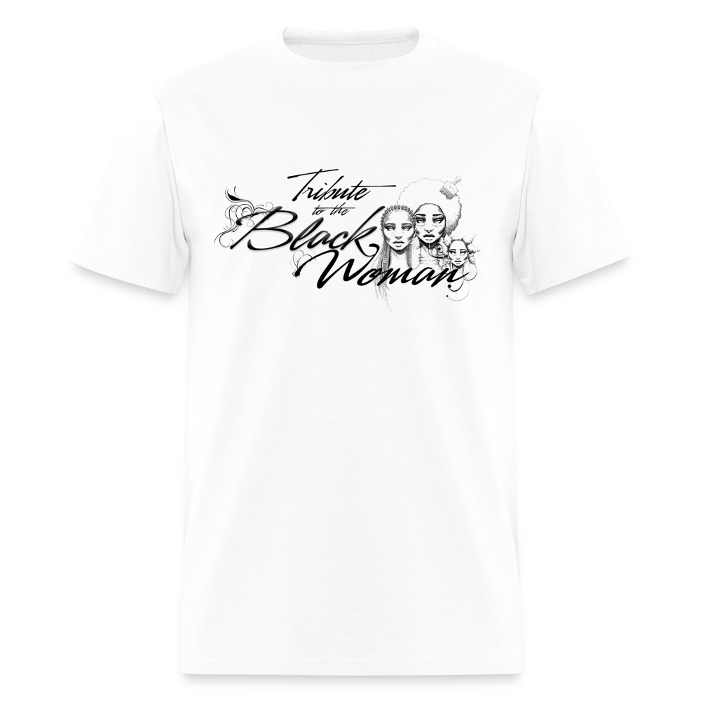 "Tribute to the Black Woman" Unisex Tee - white