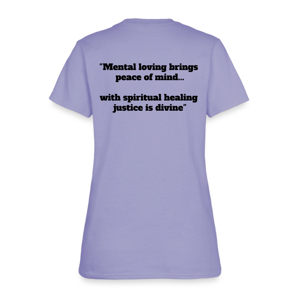 "Tribute to the Black Woman" Women's Tee - lavender