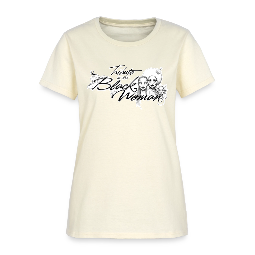 "Tribute to the Black Woman" Women's Tee - off white