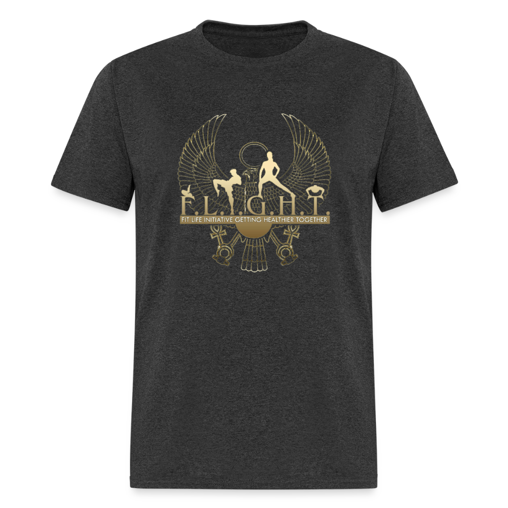 F.L.I.G.H.T. Project Men's Tee - heather black