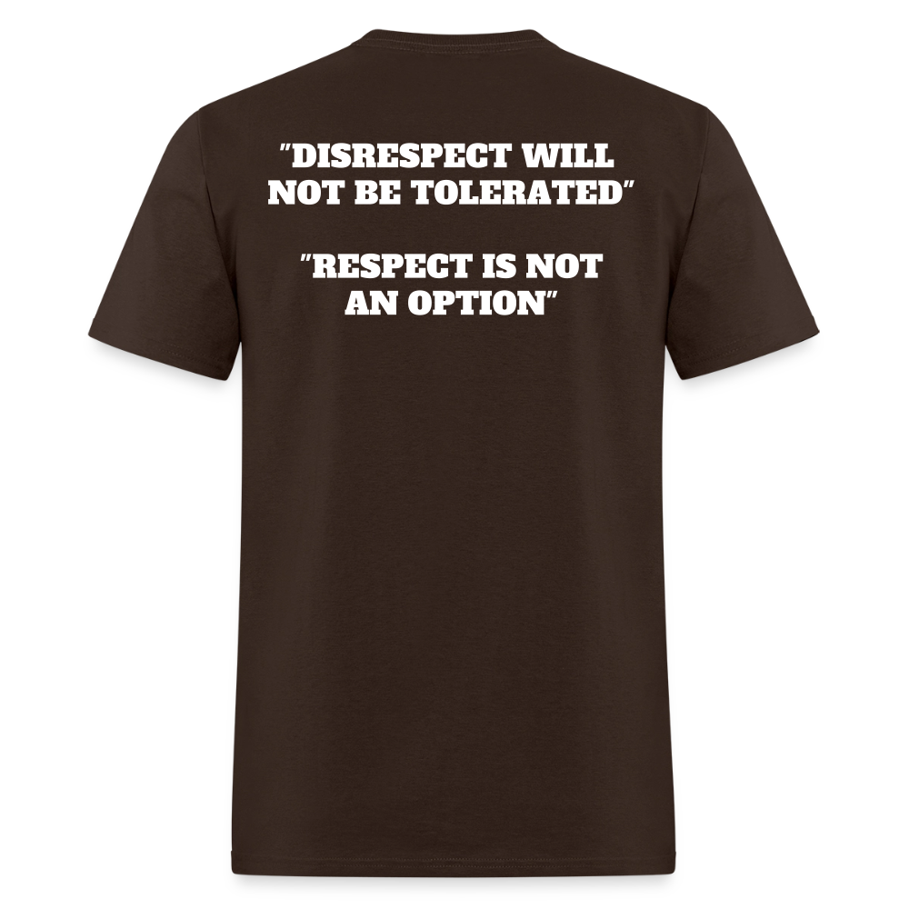Panther Protection Men's Tee - White Logo - brown