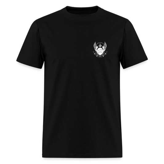 Panther Protection Men's Tee - White Logo - black