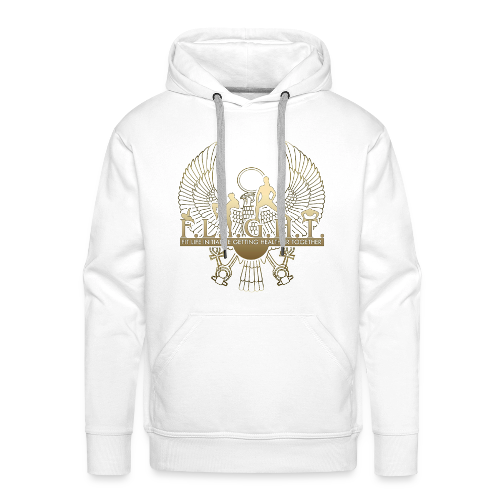 F.L.I.G.H.T. Project Premium Hoodie - white