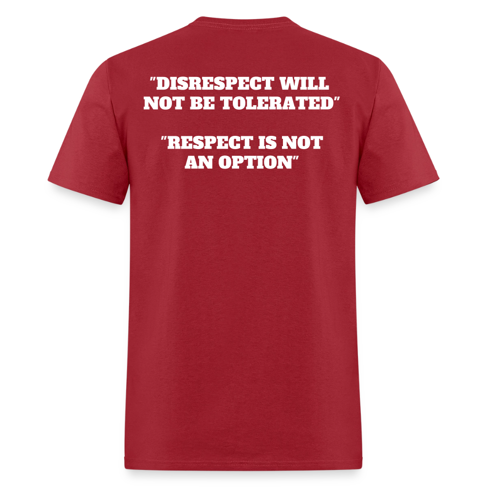 Panther Protection Men's Tee - White Logo - true red