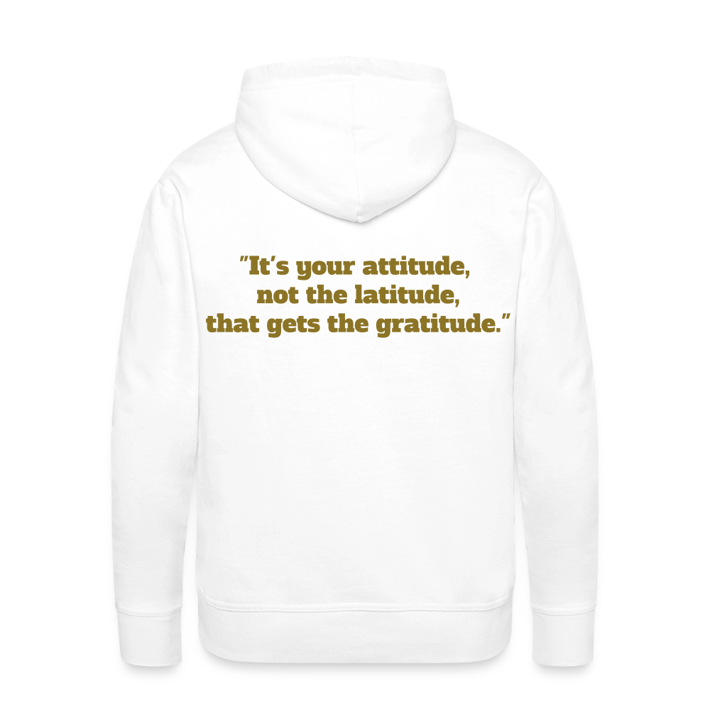 F.L.I.G.H.T. Project Premium Hoodie - white