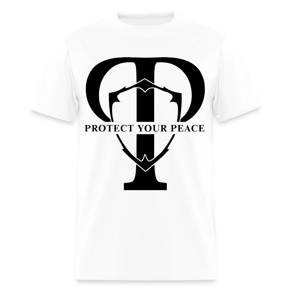 Protect Your Peace T-Shirt - Black - white