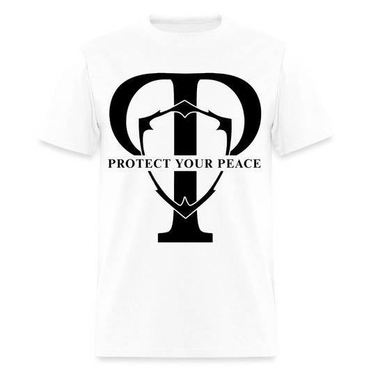 Protect Your Peace T-Shirt - Black - white