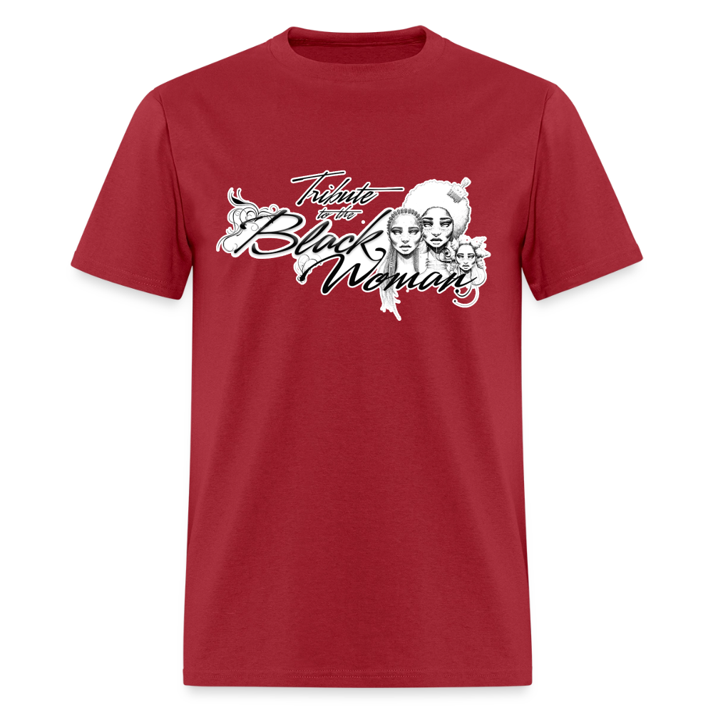 "Tribute to the Black Woman" Unisex Tee - true red