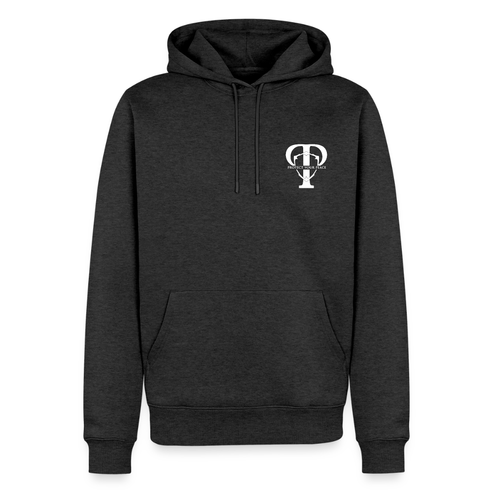 Protect Your Peace Security Hoodie - Black - heather anthracite