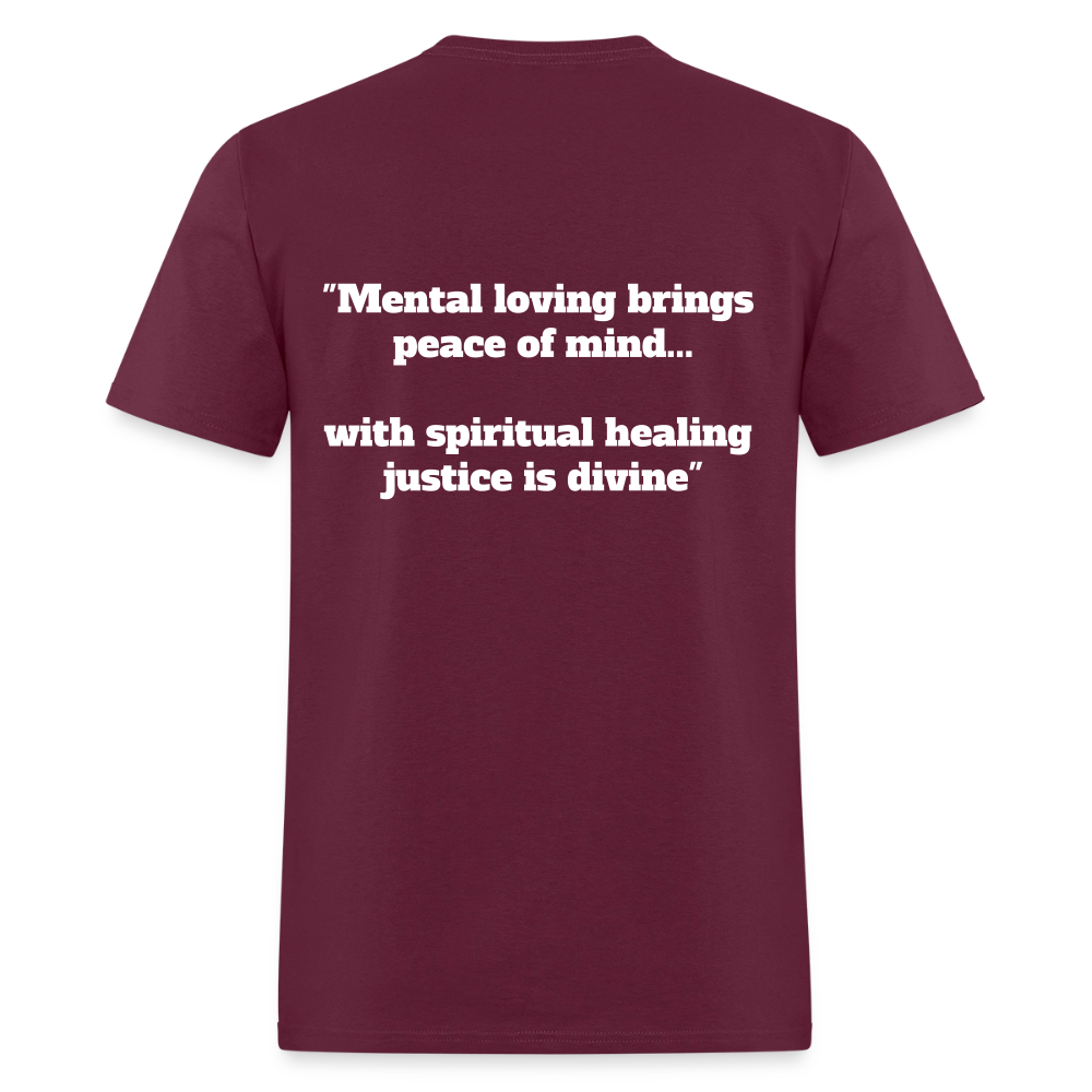 "Tribute to the Black Woman" Unisex Tee - burgundy