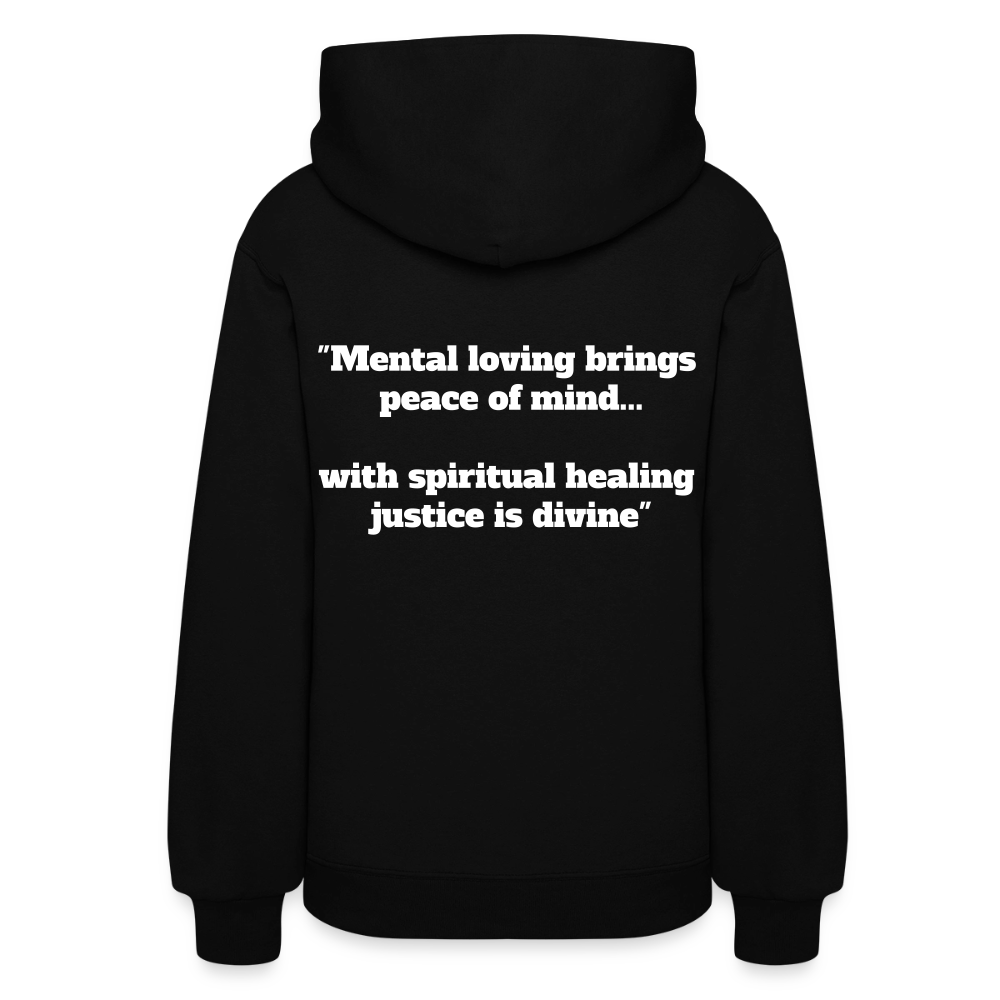 "Tribute to the Black Woman" Women's Hoodie - black