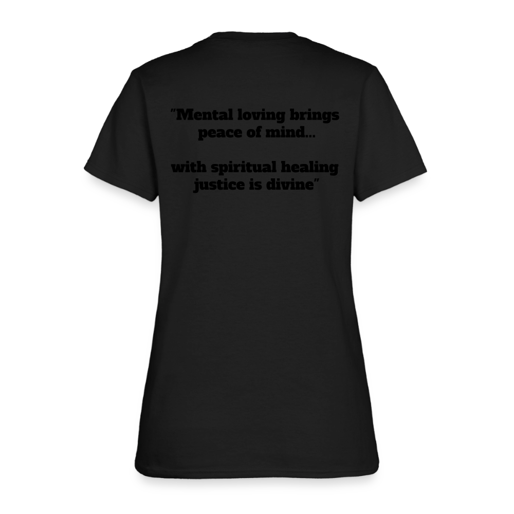 "Tribute to the Black Woman" Women's Tee - black